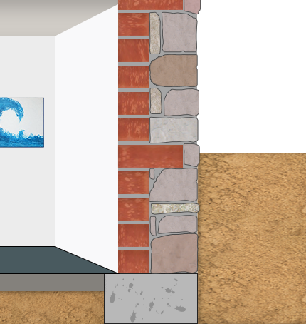 Mauerwerksverfestigung 5 saniertes mauerwerk